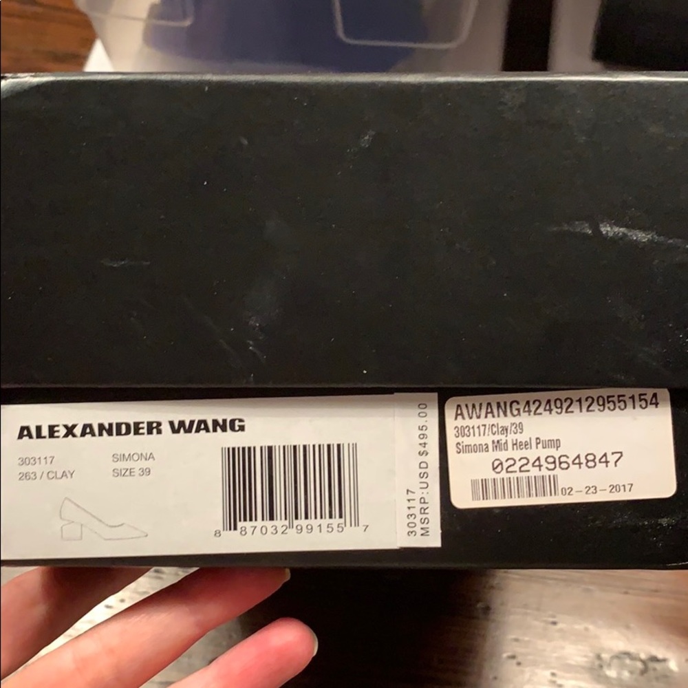 Brand new Alexander wang simona mid heel pump 39 - Picture 3 of 6